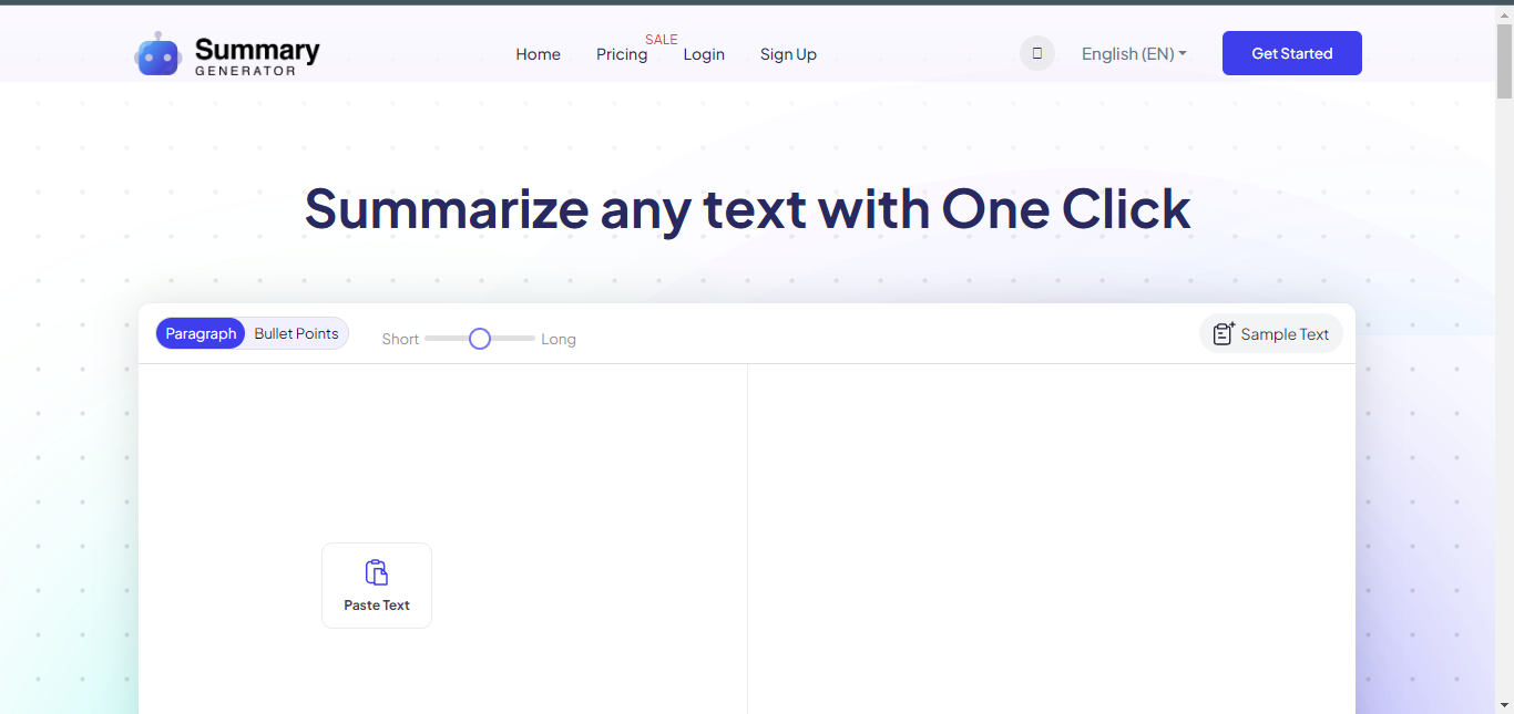 Summary Generator Summary Generator