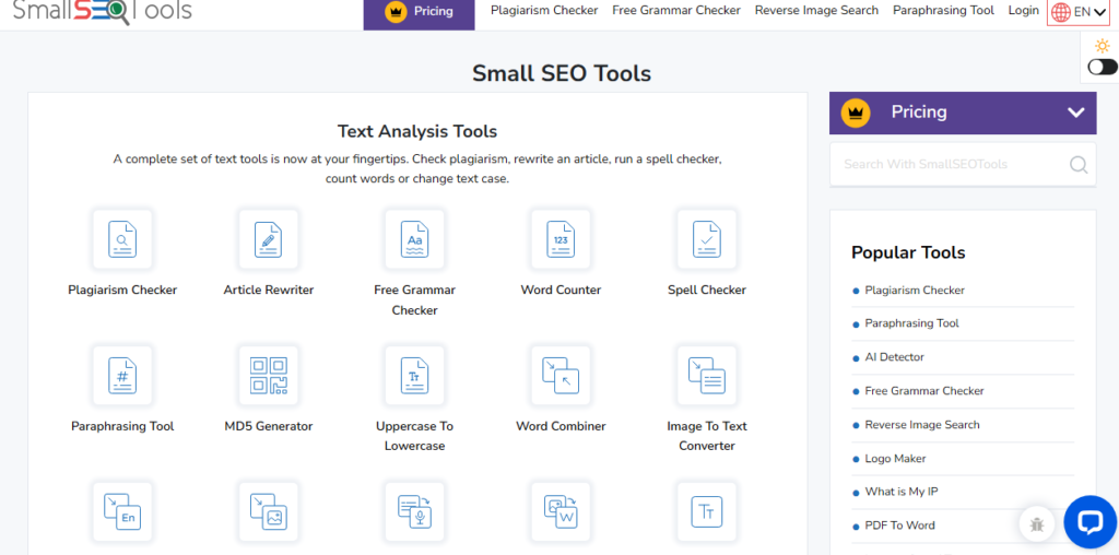 Small SEO toolsย Small SEO toolsย